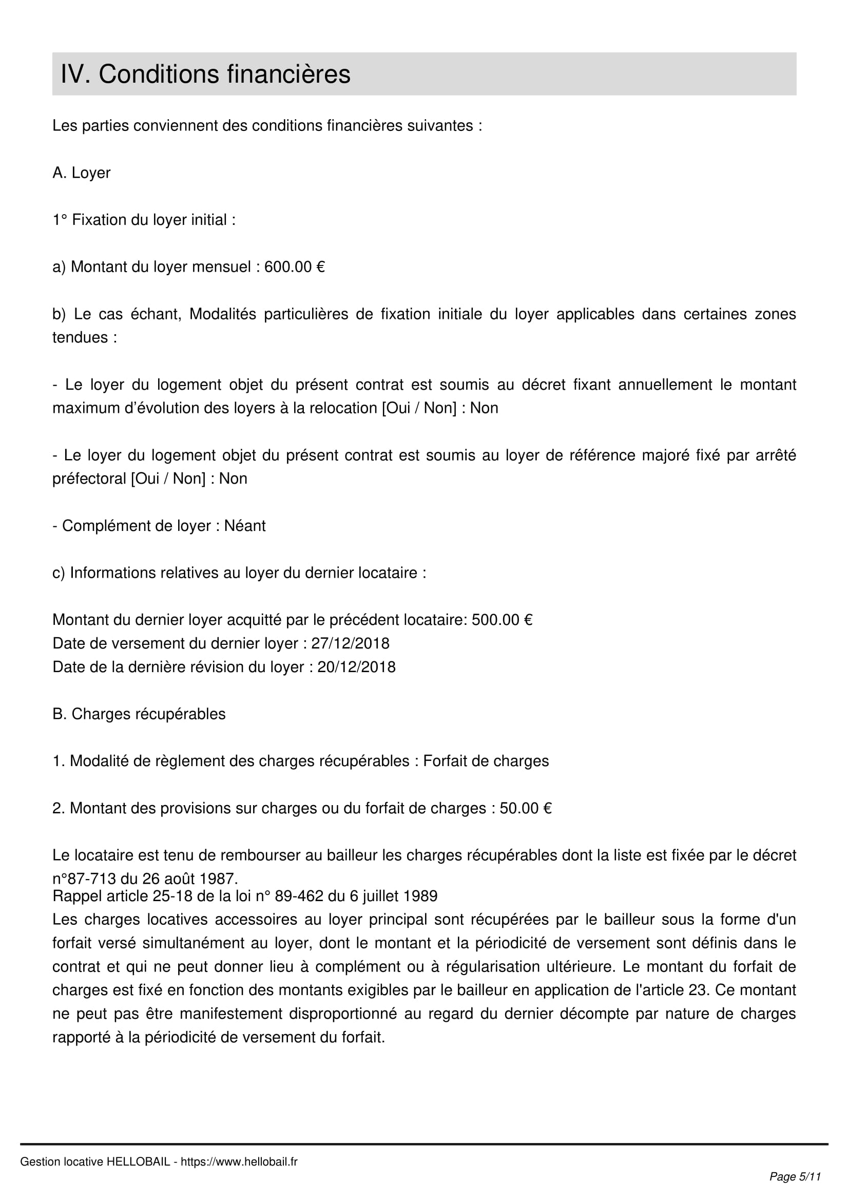 Bail Mobilite Modele En Ligne Loi Elan Pdf Word